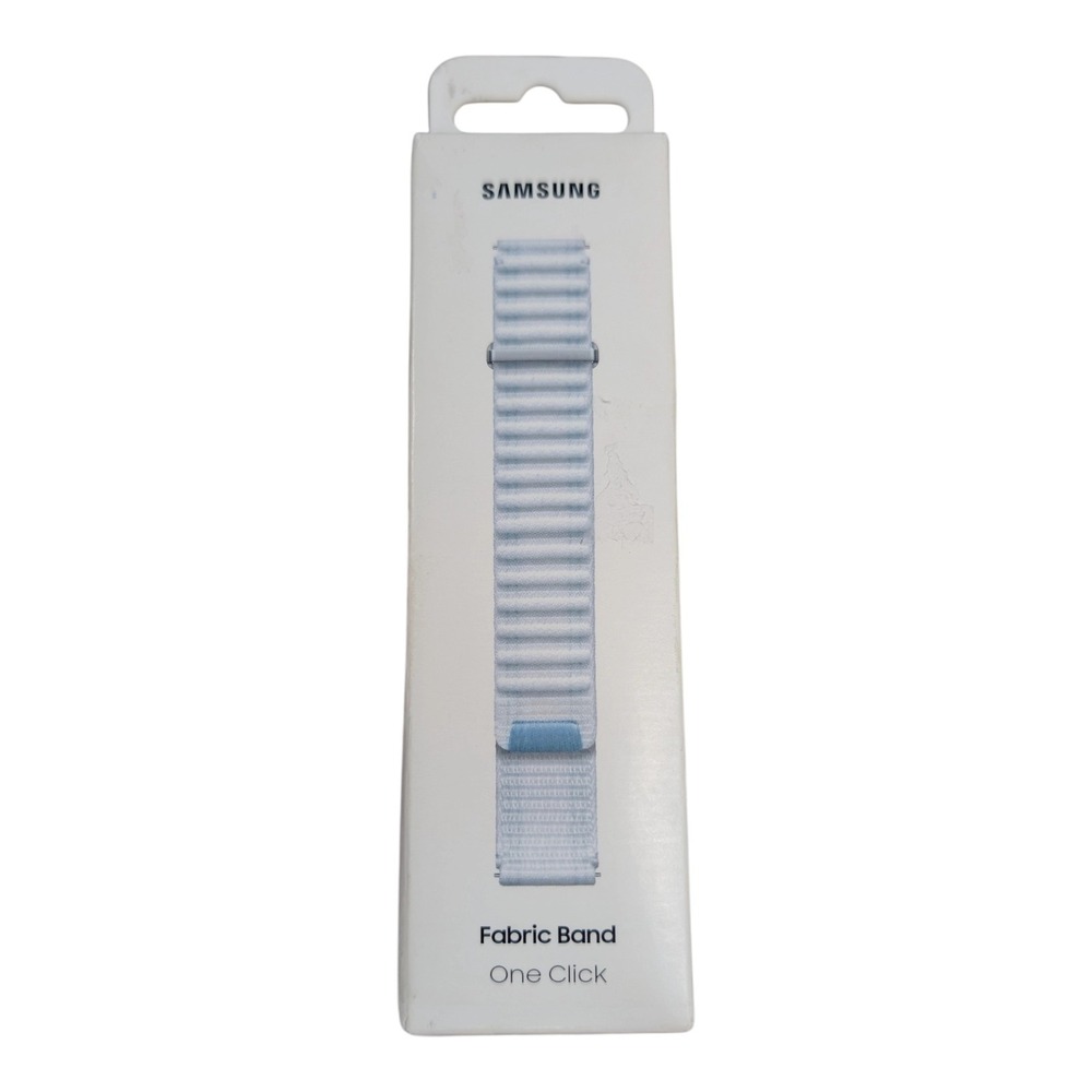 Y9-UC Samsung - Galaxy Watch7 Fabric Band M/L - White Sand (Needs Cleaned)